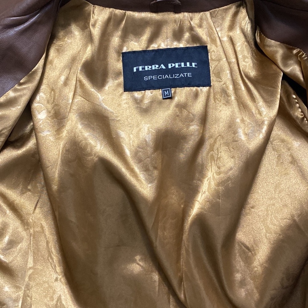 Ferra Pelle Specializate Turkish Leather Coat - Picture 8 of 13